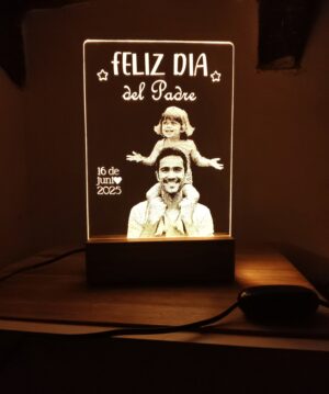 Foto lámpara papá