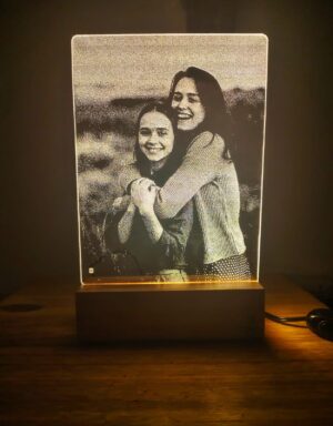 Foto lámpara Personalizada de Acrílico